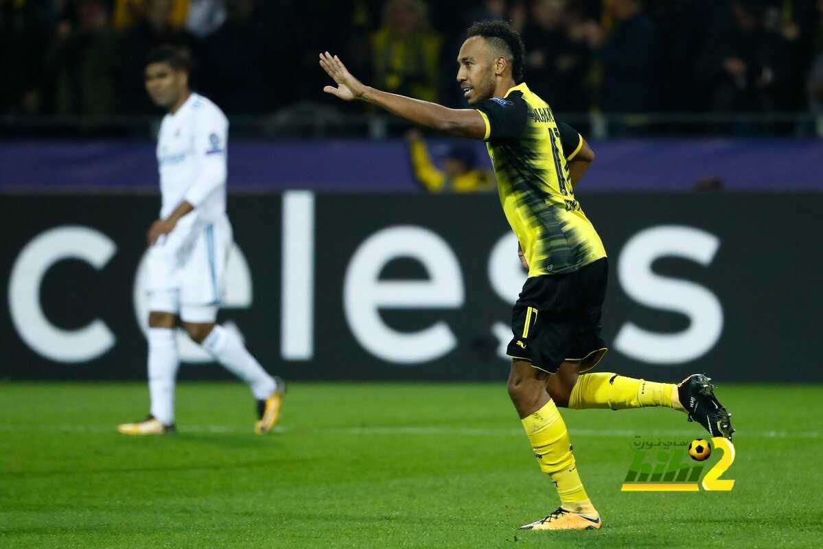 🔴 اوباميانج يصل للهدف الخامس في مرمى ريال مدريد