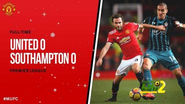 🔴انتهاء مباراة المان يونايتد وساوثامبتون بالتعادل السلبى
