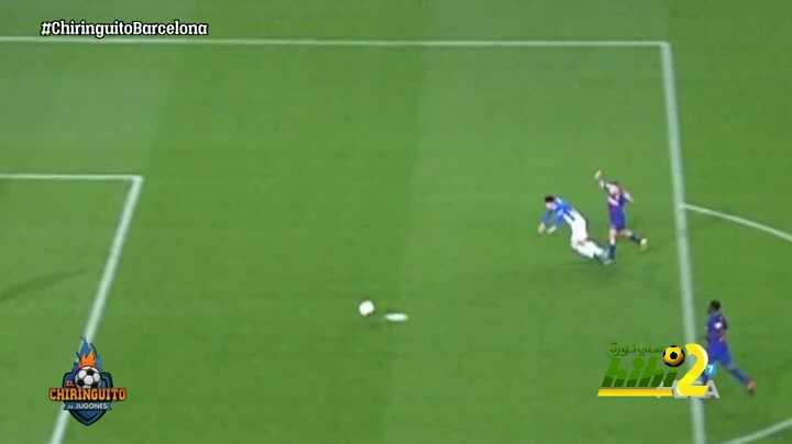 تشيرنجيتو : لا يوجد ركلة جزاء على جوردي ألبا ولكنه يستحق الطرد