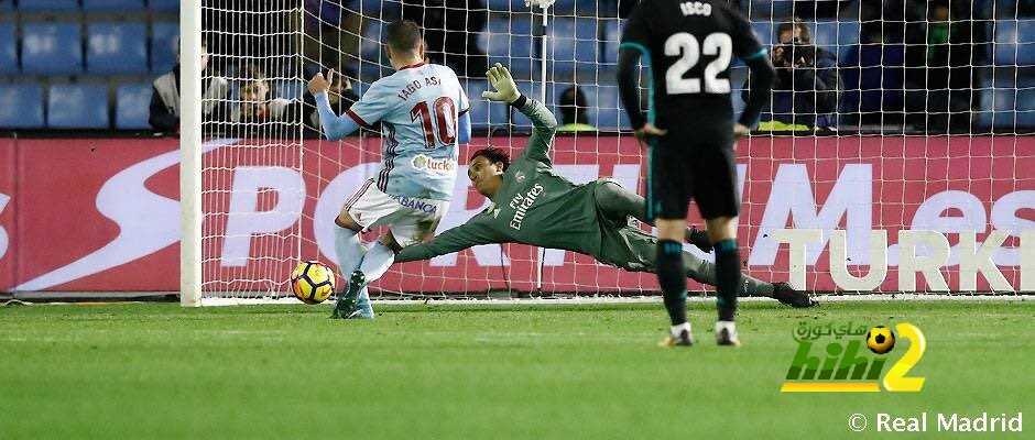 كيلور نافاس يتصدى لنصف ركلات الجزاء التي واجهها في الليجا مع ريال مدريد
