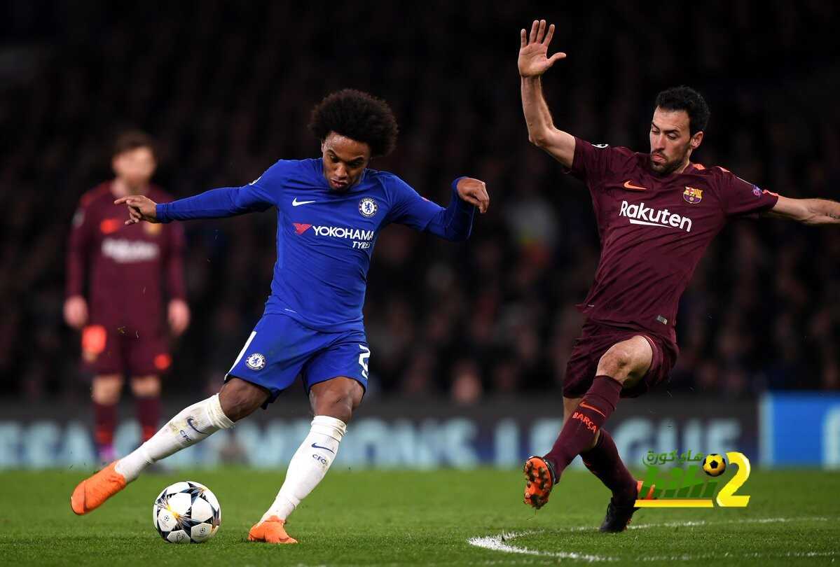 لامبارد ” ويليان كان أخطر لاعبي تشيلسي أمام برشلونة “