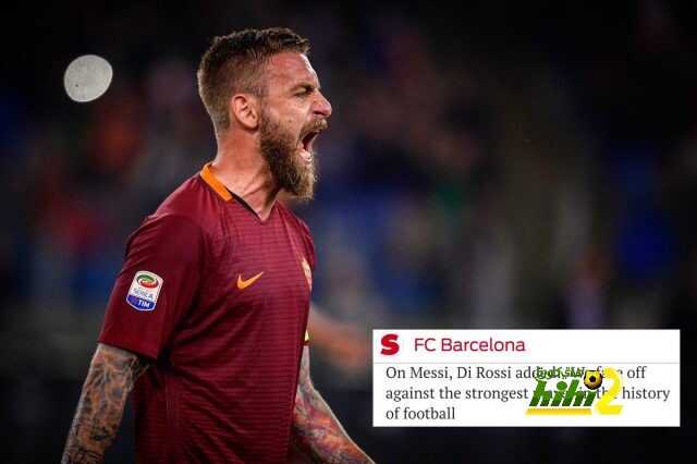 🔴 دي روسي : سنواجه اقوى لاعب في تاريخ كرة القدم