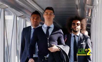 صور : نجوم الريال يغادرون مدريد متجهين إلى تورينو