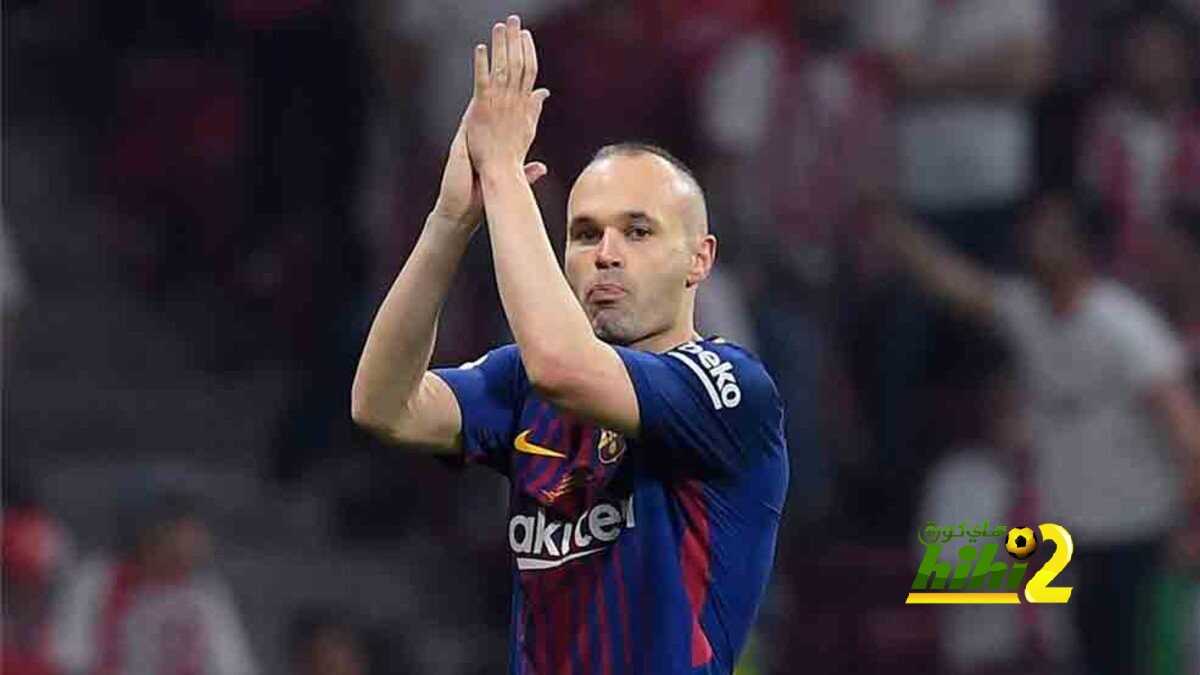 إنيستا يحدد موعد توديعه لبرشلونة