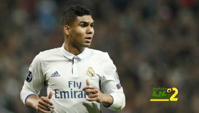صورة : كاسميرو يحتفل بمباراته رقم 150 مع ريال مدريد