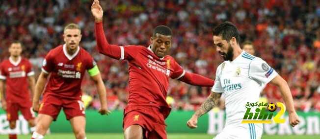 التعادل يختم الشوط الاول من قمة ريال مدريد وليفربول