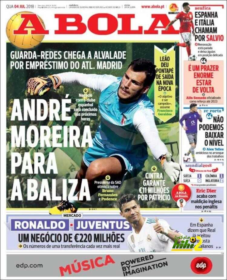 أبولا البرتغالية : 220 مليون يورو تكلفة انتقال رونالدو ليوفنتوس