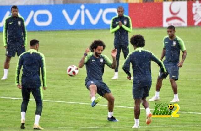🔴 مارسيلو من تدريبات المُنتخب البرازيلي استعدادا للقاء بلجيكا