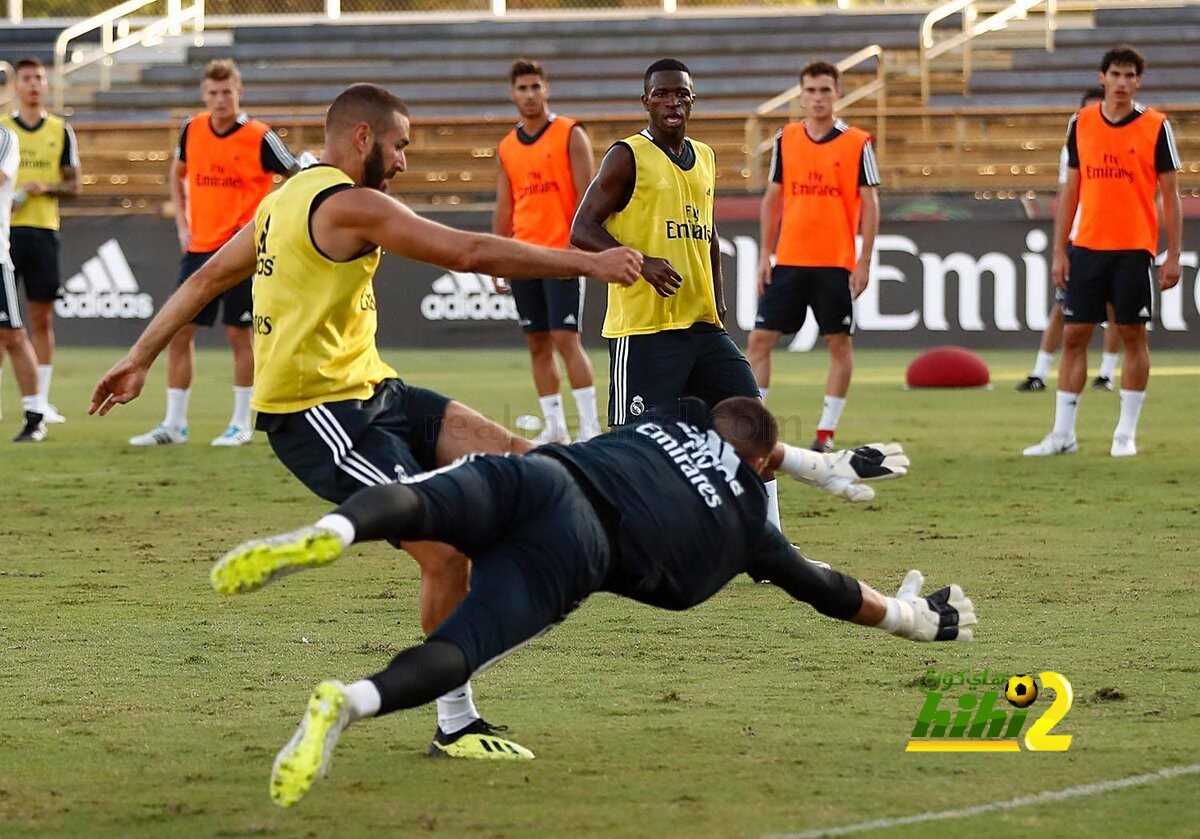تدريبات الفريق الملكي اليوم