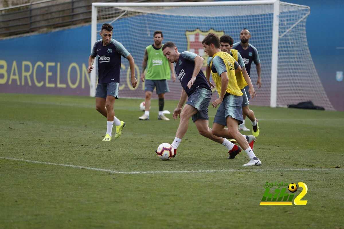 🔴 بالصور : التدريبات المسائية لبرشلونة تشهد تواجد ثلاثي الرديف