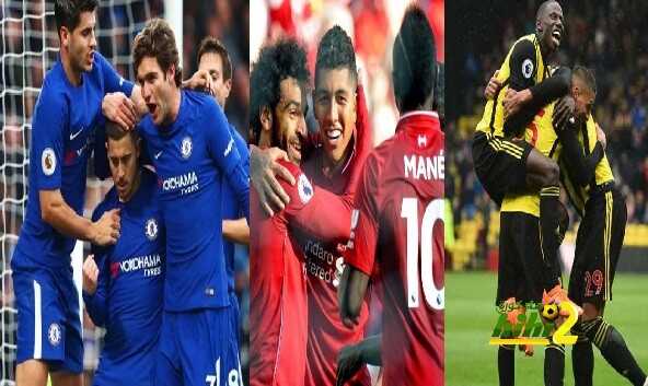 ليفربول وتشيلسي يتصدران ترتيب البريميرليغ