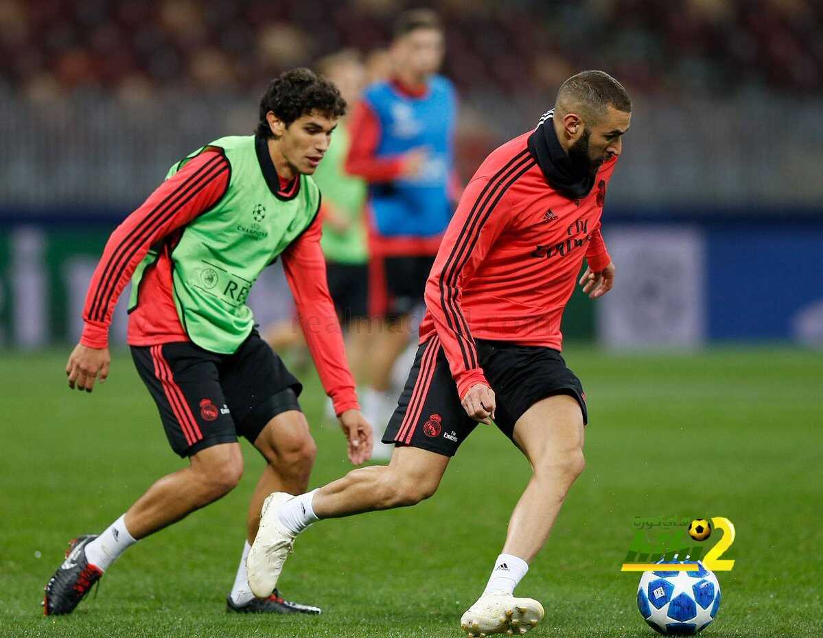 صور : آخر استعدادات ريال مدريد لمواجهة سسكا موسكو