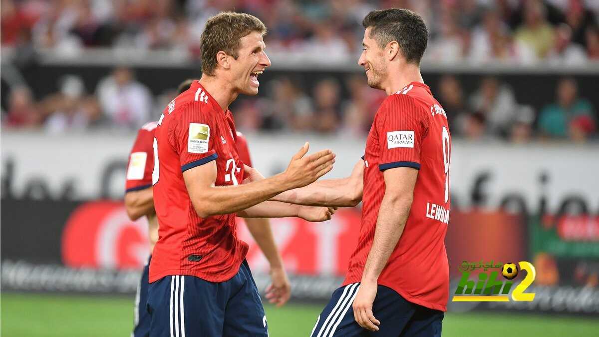 ليفاندوفسكى “المصاب” يظهر فى تدريبات البايرن