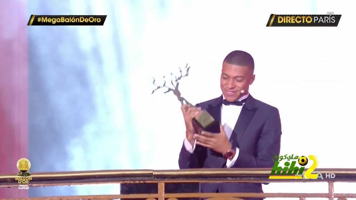 رسميا : مبابي ، أفضل لاعب تحت سن الـ21 عاما