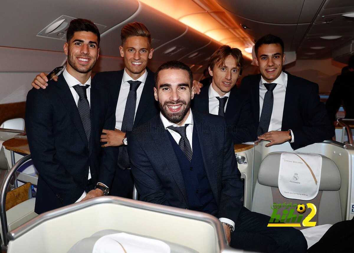بالصور : ريال مدريد يغادر إلى أبو ظبي
