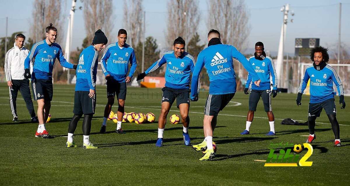 ريال مدريد يواصل الاستعدادات لمواجهة فياريال