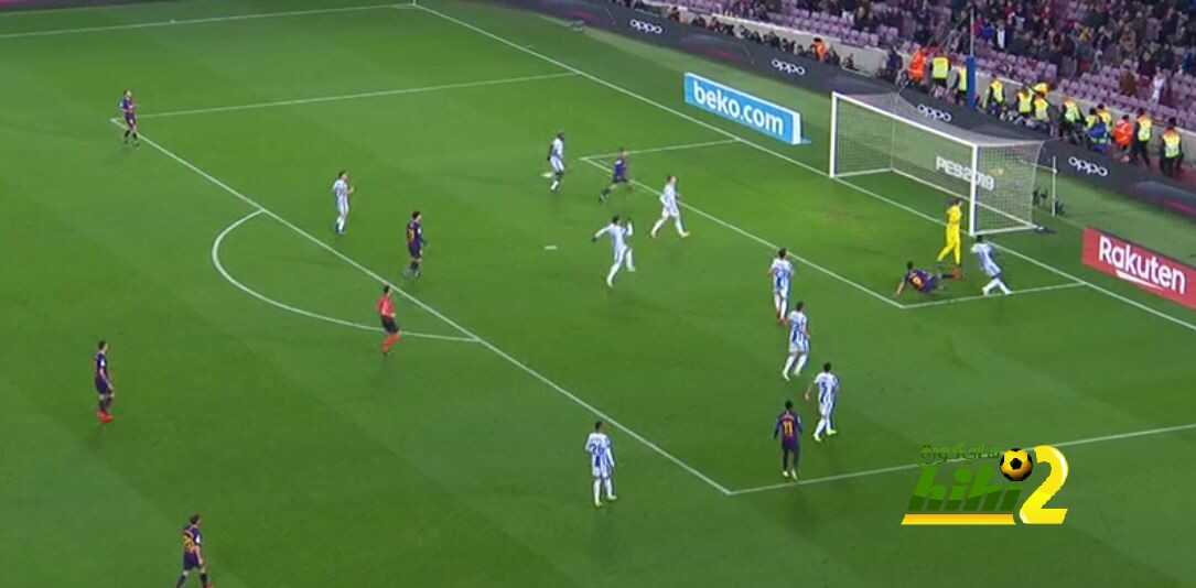 ديمبلي يفتتح التسجيل لبرشلونة