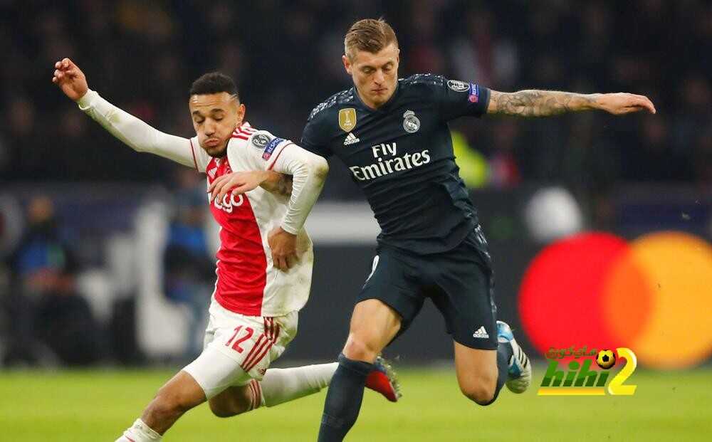 تشكيلة : ريال مدريد امام أياكس في بطولة الأمل الأخير هذا الموسم
