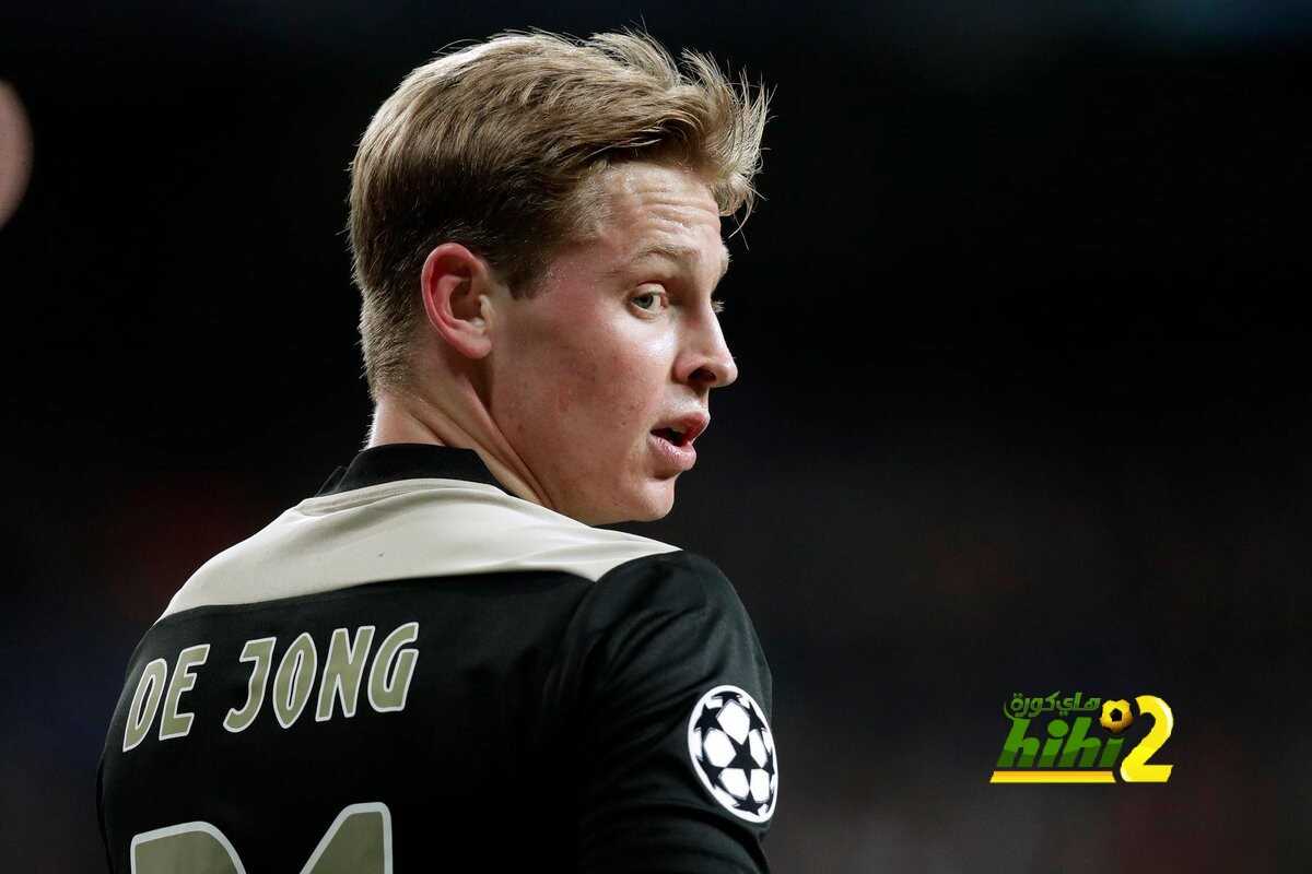 🔴 دي يونغ خلال الشوط الأول أمام ريال مدريد