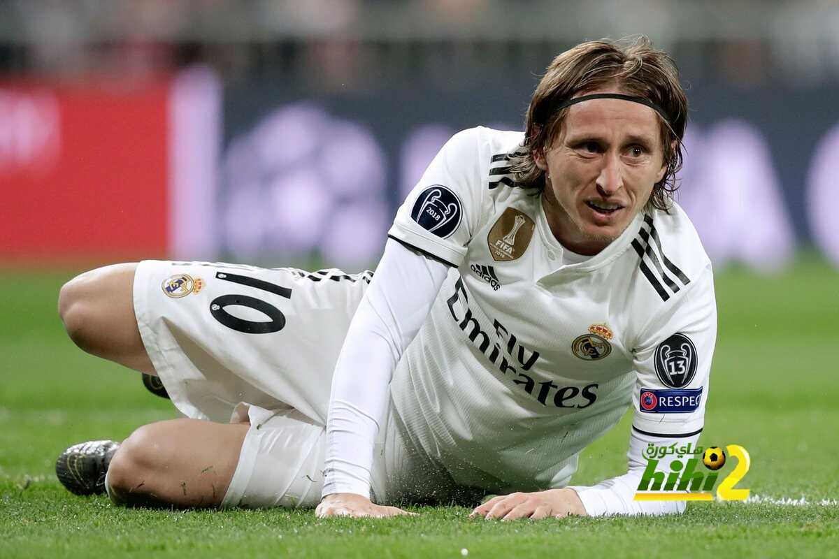 مودريتش يواصل الترنح