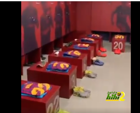🔴 غُرفة ملابس برشلونة جاهزة في الكامب نو