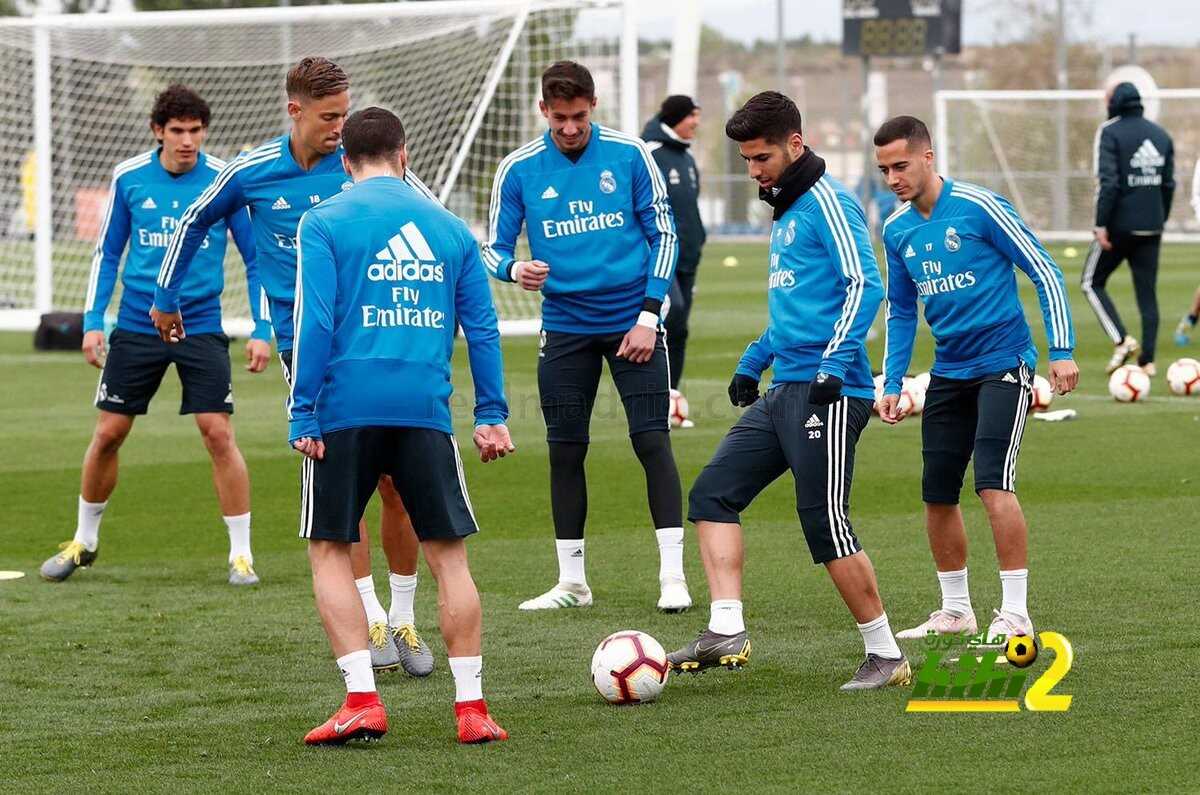 ريال مدريد يختتم استعداداته لمواجهة بلباو