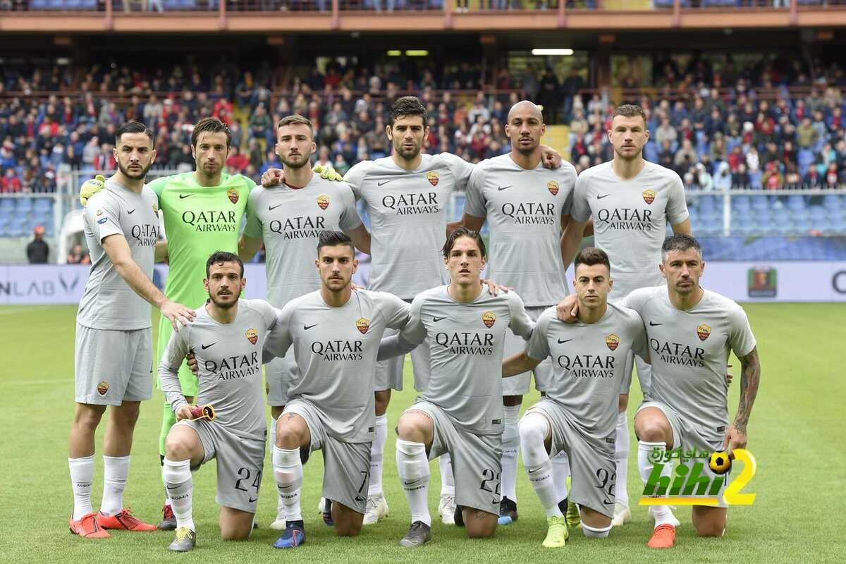 جنوى يفرض التعادل على روما في الشوط الأول