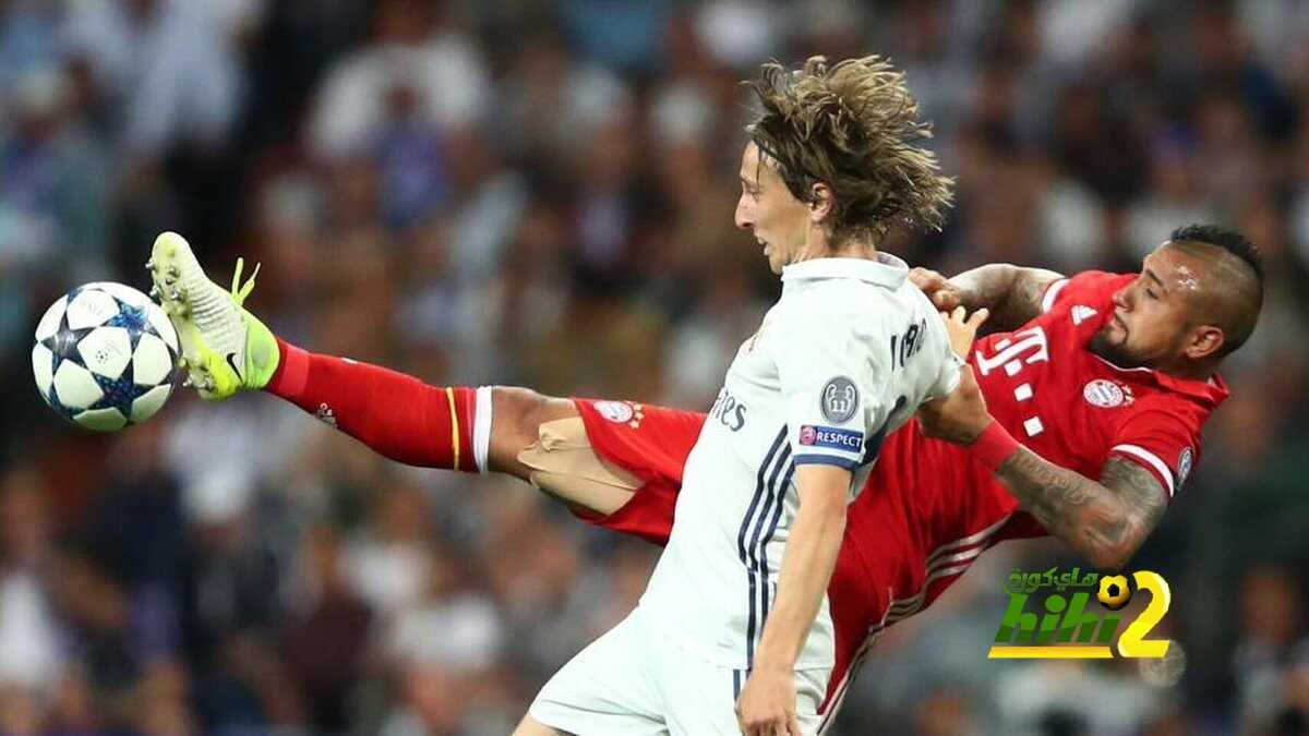 مودريتش يثني على فيدال
