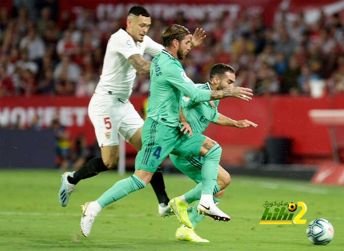 ريال مدريد ينهي الشوط الأول متعادلا سلبيا أمام إشبيلية