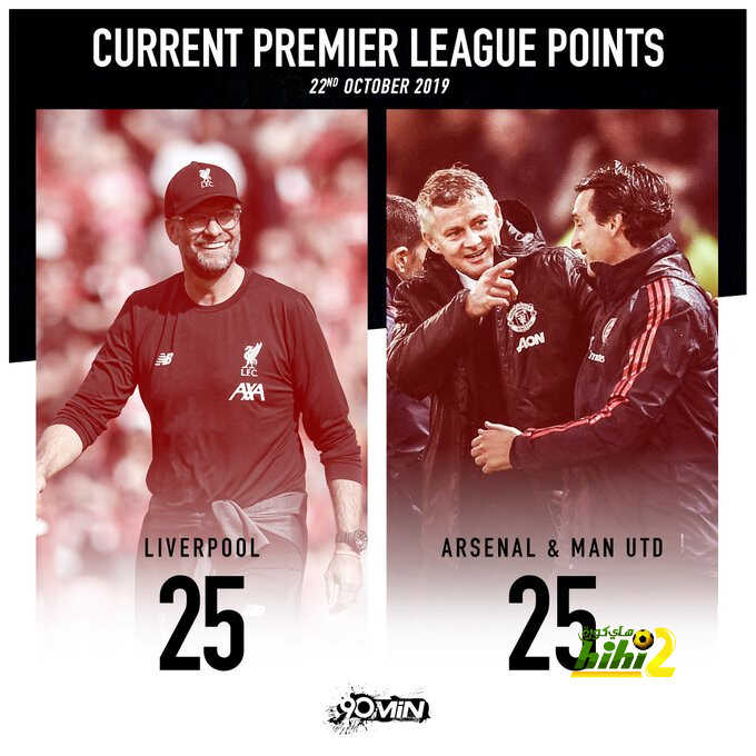 ليفربول = ارسنال + مانشستر يونايتد