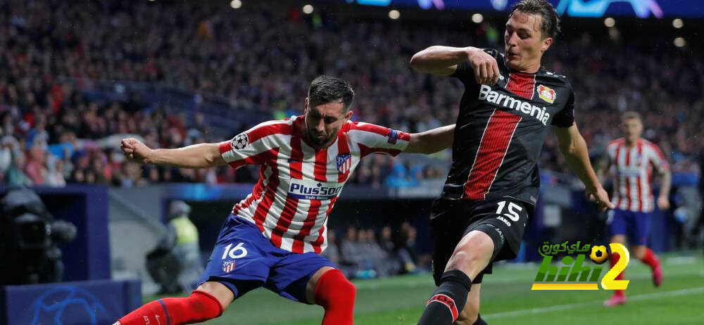 باير ليفركوزن يفرض التعادل على أتلتيكو مدريد في الشوط الأول