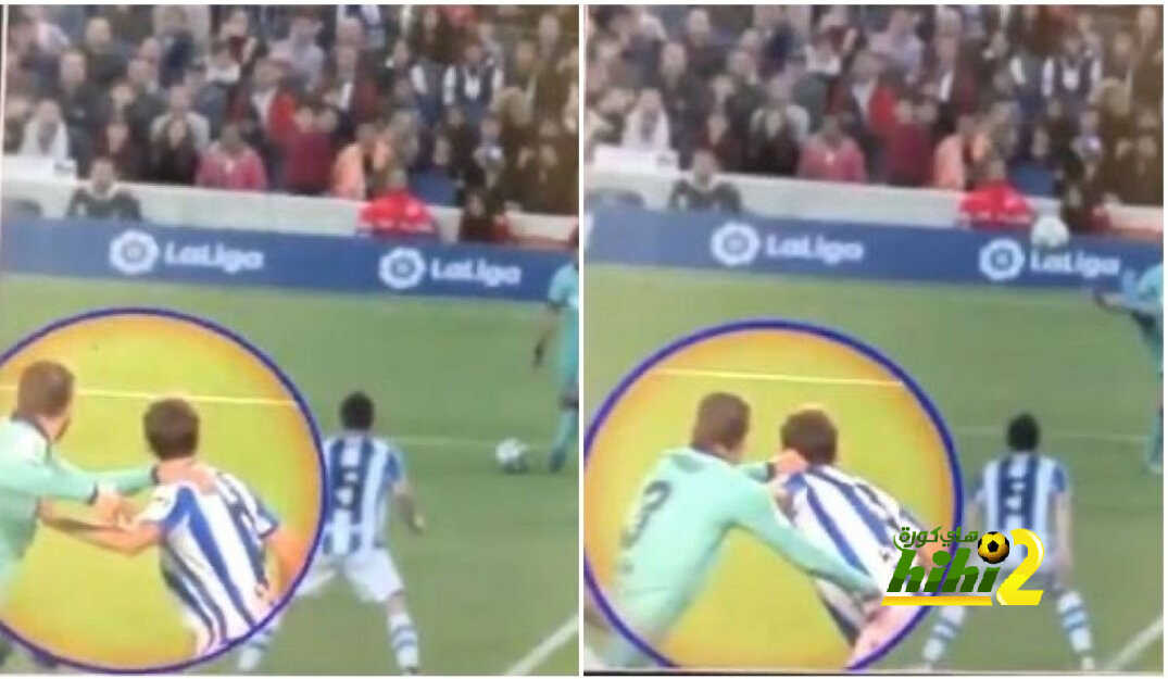 صورة: تقارير إسبانية تبرئ حكم مباراة برشلونة وسوسيداد من ركلة جزاء بيكيه