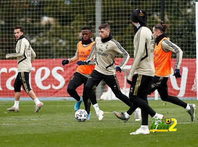 انباء سارة لـ زيدان في تدريبات ريال مدريد اليوم