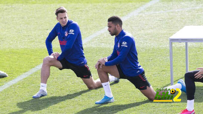 أتلتيكو مدريد بكامل عناصره استعدادًا لليفربول
