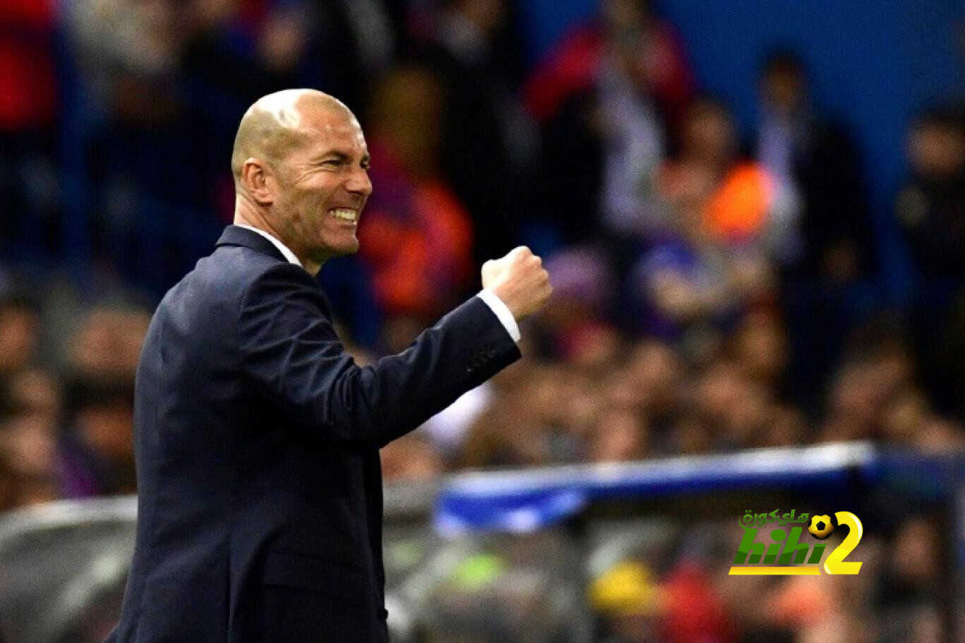 فيديو: بكاء زيدان عقب تتويج ريال مدريد بالدوري