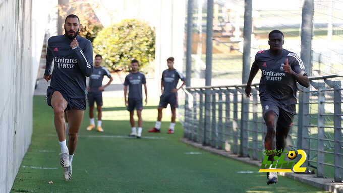 صورة .. سباق سرعة في مران ريال مدريد اليوم