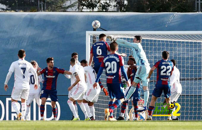 رسالة مهمة من كورتوا لجماهير ريال مدريد بعد نكسة ليفانتي