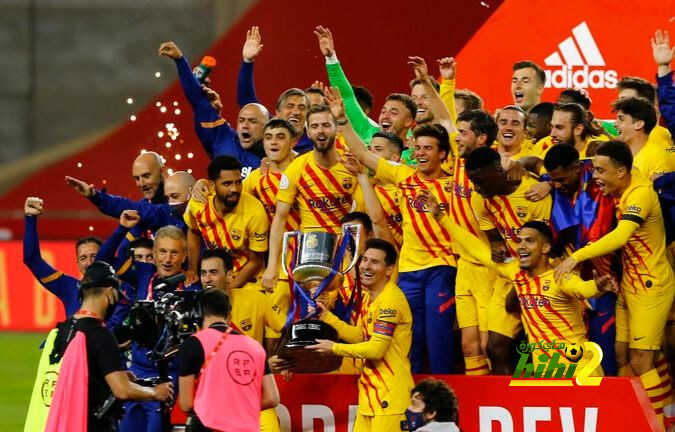 أول رد فعل من ميسي بعد فوز برشلونة بكأس الملك