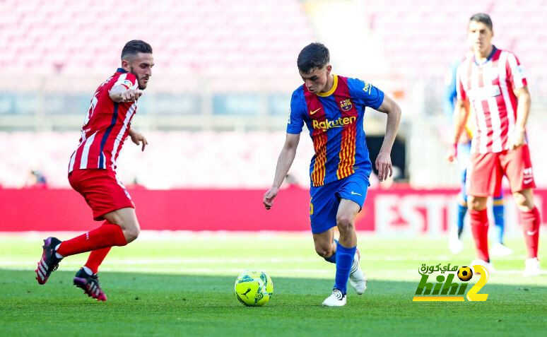أغيري يعبر عن فرحته بعد تعادل برشلونة وأتلتيكو مدريد