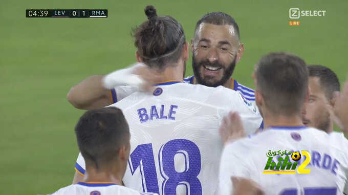 فيديو: بيل يمنح ريال مدريد التقدم بهدية من بنزيمة