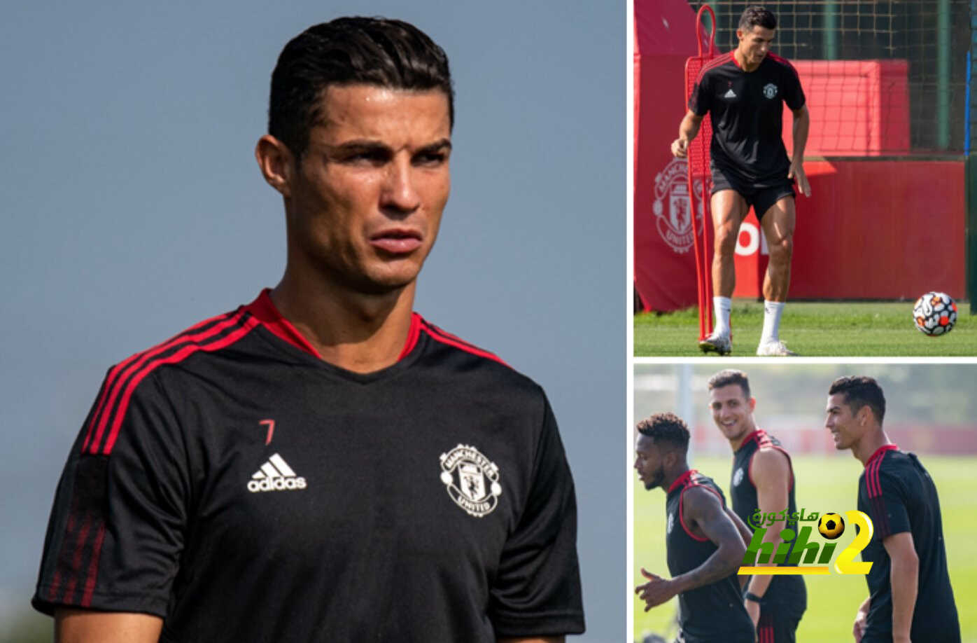 فيديو: الظهور الأول لرونالدو بتدريبات مانشستر يونايتد