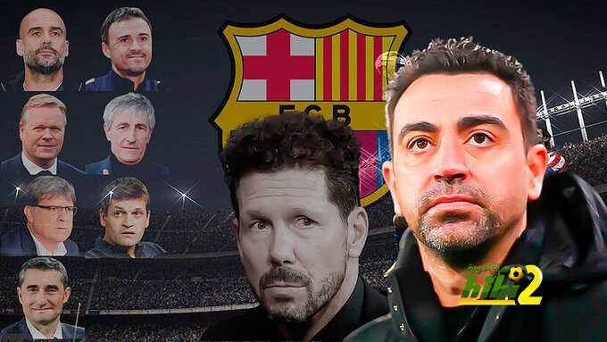 في ظل تراجع برشلونة.. سيميوني يرغب في كسر عقدة الكامب نو