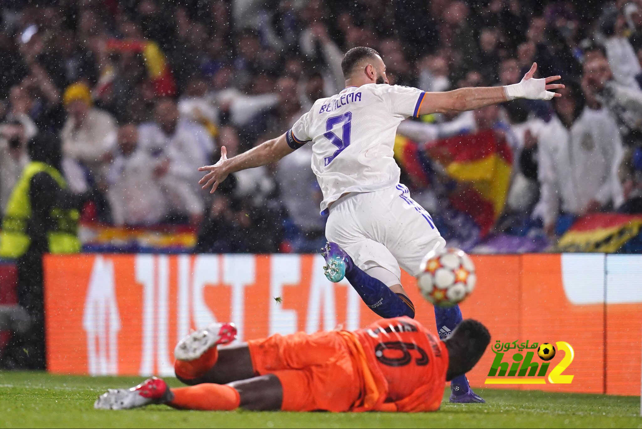رقم تاريخي لكريم بنزيما في دوري أبطال أوروبا