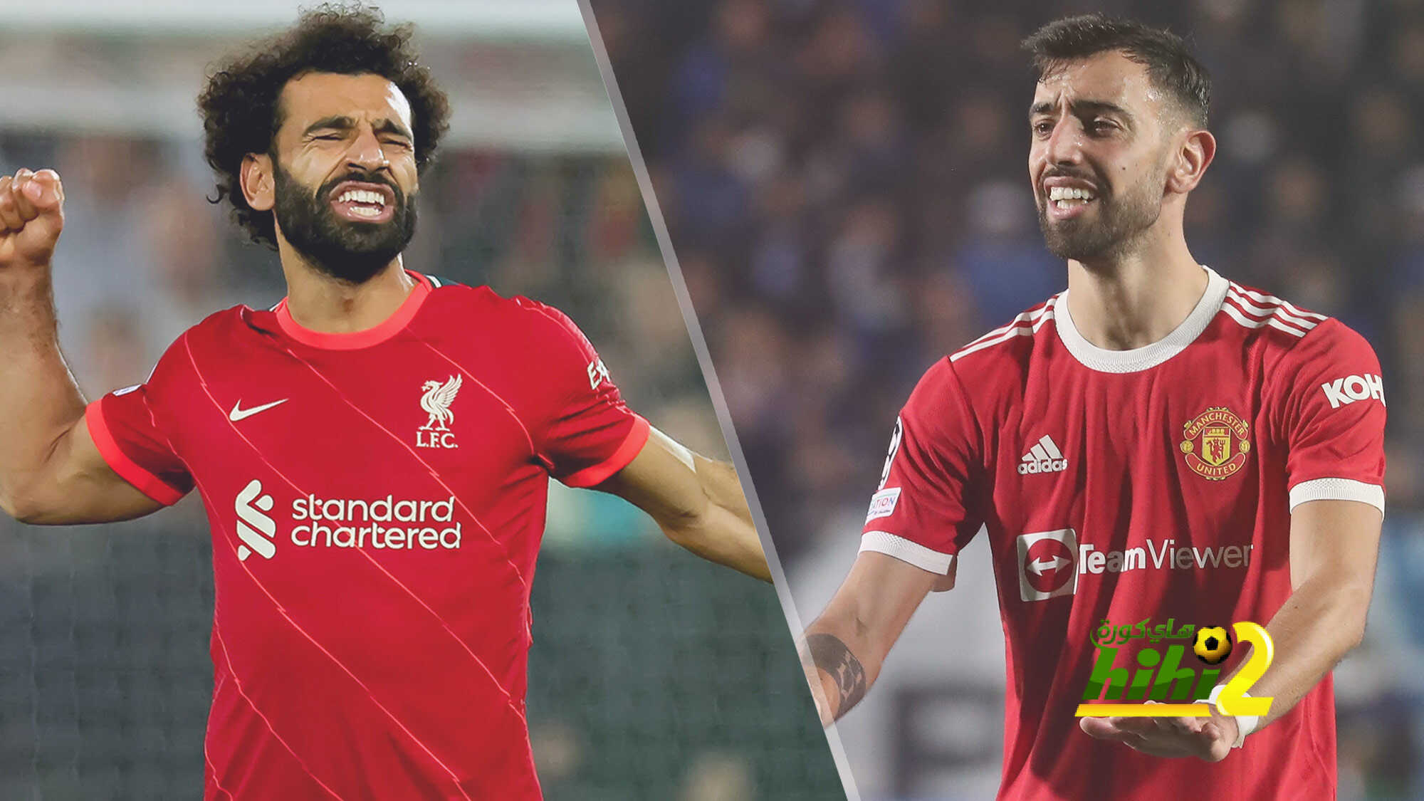 التشكيل الرسمي لكلاسيكو إنجلترا بين الليفر واليونايتد بالبريميرليج..