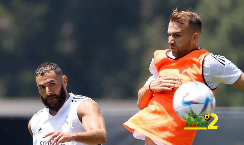 فيديو: هدف عالمي من بنزيما في تدريبات ريال مدريد