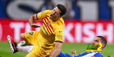 أسباب تجعل برشلونة غير قلق من غياب ليفاندوفسكي