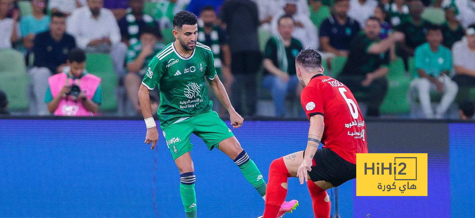 ‏فيديو: استلام رائع من محرز وهدف أهلاوي ثالث في شباك الرياض
