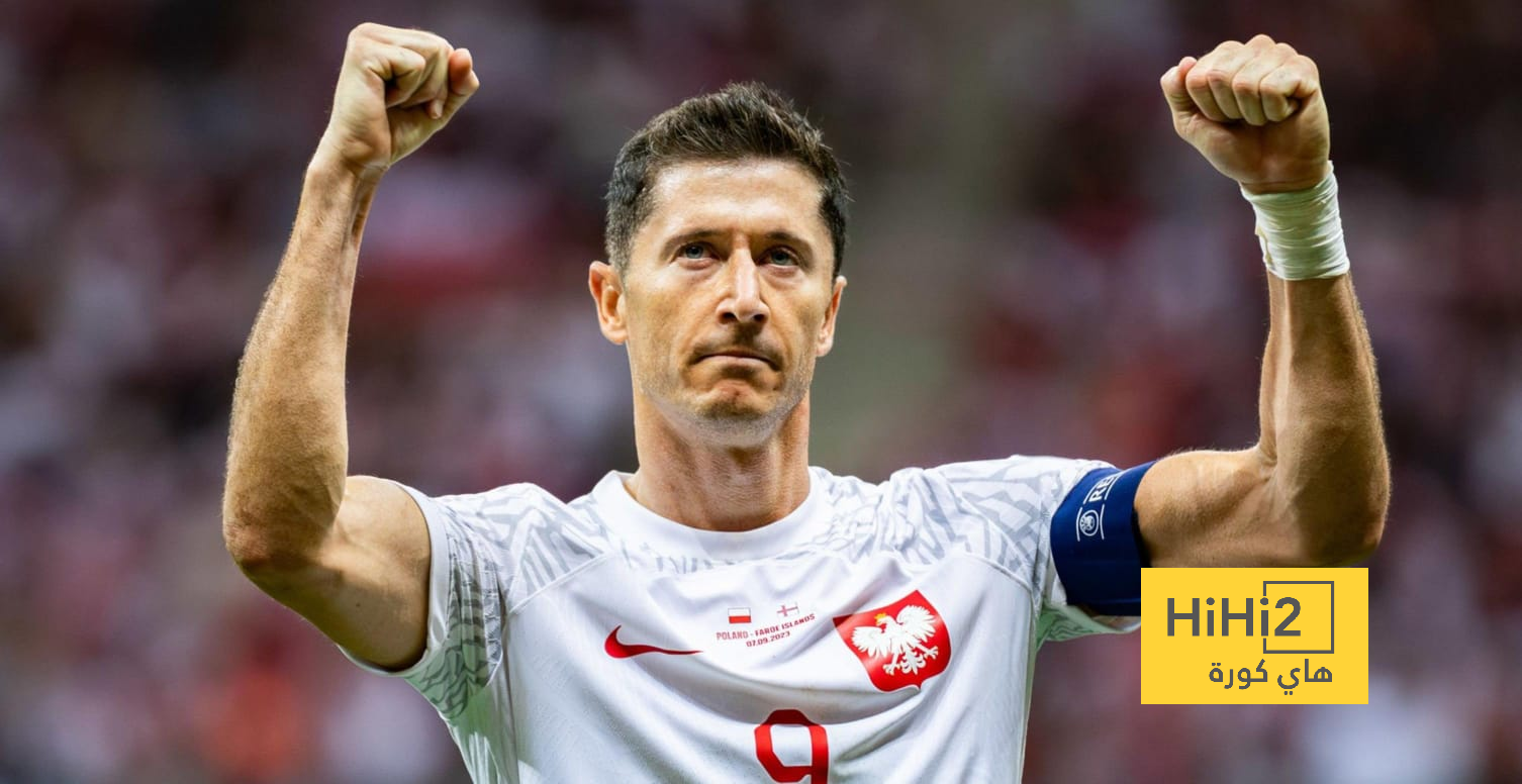أرقام ليفاندوفسكي مع منتخب بولندا