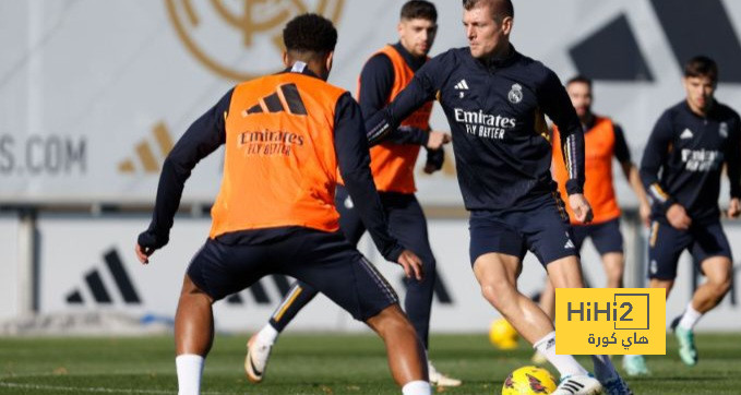 صور من تدريبات ريال مدريد اليوم