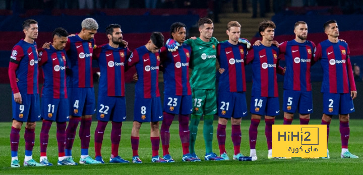 الأعلى تقييما من برشلونة أمام بورتو في الشوط الأول